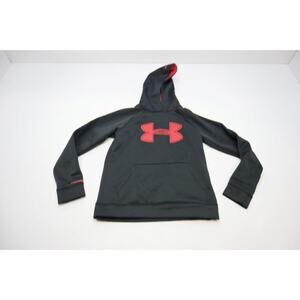 Under Armour Storm1 Hoodie Loose Black Pullover Athletic Sweater Boys Sz Medium